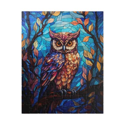 Puzzle 150 Teile Baumeule 35 x 25 cm Puzzles für Erwachsene Herausforderndes Rätsel Lernspiel für Die Ganze Familie Geschenke für Frauen Männer 150 Teile Puzzle Puzzle 150 Teile Baumeule 35 x 25 cm Puzzles für Erwachsene Herausforderndes Rätsel Lernspiel für Die Ganze Familie Geschenke für Frauen Männer 150 Teile Puzzle von QiHon