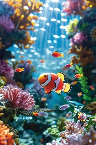 Puzzle 150 Teile Korallen Ozean 35 x 25 cm Puzzles für Erwachsene Herausforderndes Rätsel Lernspiel für Die Ganze Familie Geschenke für Frauen Männer 150 Teile Puzzle von QiHon