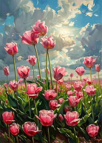 Puzzle 150 Teile Rosa Tulpen 35 x 25 cm Puzzles für Erwachsene Herausforderndes Rätsel Lernspiel für Die Ganze Familie Geschenke für Frauen Männer 150 Teile Puzzle Puzzle 150 Teile Rosa Tulpen 35 x 25 cm Puzzles für Erwachsene Herausforderndes Rätsel Lernspiel für Die Ganze Familie Geschenke für Frauen Männer 150 Teile Puzzle von QiHon