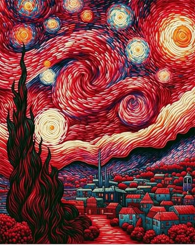 Puzzle 150 Teile Roter Abstrakter Sternenhimmel 35 x 25 cm Puzzles für Erwachsene Herausforderndes Rätsel Lernspiel für Die Ganze Familie Geschenke für Frauen Männer 150 Teile Puzzle Puzzle 150 Teile Roter Abstrakter Sternenhimmel 35 x 25 cm Puzzles für Erwachsene Herausforderndes Rätsel Lernspiel für Die Ganze Familie Geschenke für Frauen Männer 150 Teile Puzzle von QiHon