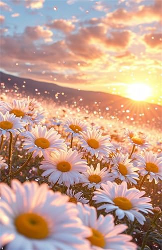 Puzzle 150 Teile Sonnenaufgang Gänseblümchen Blume 35 x 25 cm Puzzles für Erwachsene Herausforderndes Rätsel Lernspiel für Die Ganze Familie Geschenke für Frauen Männer 150 Teile Puzzle Puzzle 150 Teile Sonnenaufgang Gänseblümchen Blume 35 x 25 cm Puzzles für Erwachsene Herausforderndes Rätsel Lernspiel für Die Ganze Familie Geschenke für Frauen Männer 150 Teile Puzzle von QiHon