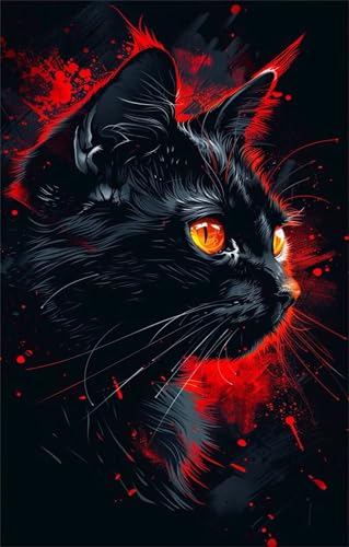 Puzzle 150 Teile Tier Katze 35 x 25 cm Puzzles für Erwachsene Herausforderndes Rätsel Lernspiel für Die Ganze Familie Geschenke für Frauen Männer 150 Teile Puzzle von QiHon