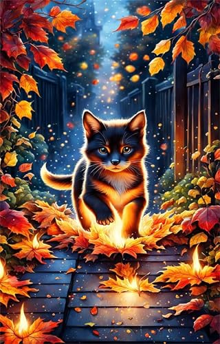 Puzzle 1500 Teile Ahornblätter Tiere Katzen 87 x 57 cm Puzzles für Erwachsene Herausforderndes Rätsel Lernspiel für Die Ganze Familie Geschenke für Frauen Männer 1500 Teile Puzzle Puzzle 1500 Teile Ahornblätter Tiere Katzen 87 x 57 cm Puzzles für Erwachsene Herausforderndes Rätsel Lernspiel für Die Ganze Familie Geschenke für Frauen Männer 1500 Teile Puzzle von QiHon