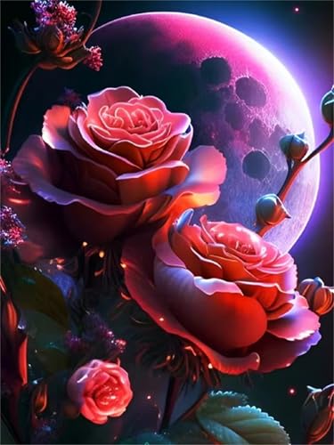 Puzzle 1500 Teile Blume Mond Rosa, Puzzle Erwachsene 87 x 57 cm, Herausforderndes Rätsel, Puzzlespiele für Die Ganze Familie, Klassische Puzzles für Erwachsene 1500 Teile Puzzle 1500 Teile Blume Mond Rosa, Puzzle Erwachsene 87 x 57 cm, Herausforderndes Rätsel, Puzzlespiele für Die Ganze Familie, Klassische Puzzles für Erwachsene 1500 Teile von QiHon