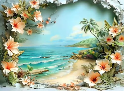 Puzzle 1500 Teile Blume Strand Fluss 87 x 57 cm Puzzles für Erwachsene Herausforderndes Rätsel Lernspiel für Die Ganze Familie Geschenke für Frauen Männer 1500 Teile Puzzle Puzzle 1500 Teile Blume Strand Fluss 87 x 57 cm Puzzles für Erwachsene Herausforderndes Rätsel Lernspiel für Die Ganze Familie Geschenke für Frauen Männer 1500 Teile Puzzle von QiHon