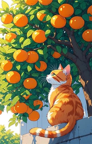 Puzzle 1500 Teile Früchte Tiere Katzen 87 x 57 cm Puzzles für Erwachsene Herausforderndes Rätsel Lernspiel für Die Ganze Familie Geschenke für Frauen Männer 1500 Teile Puzzle von QiHon
