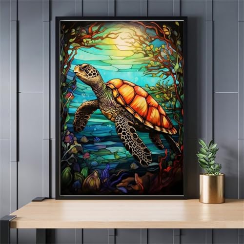 Puzzle 1500 Teile Meeresschildkröte 87 x 57 cm Puzzles für Erwachsene Herausforderndes Rätsel Lernspiel für Die Ganze Familie Geschenke für Frauen Männer 1500 Teile Puzzle von QiHon