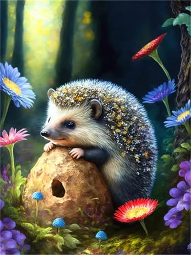 Puzzle 200 Teile Blume Igel Tiere, Puzzle Erwachsene 35 x 25 cm, Herausforderndes Rätsel, Puzzlespiele für Die Ganze Familie, Klassische Puzzles für Erwachsene 200 Teile Puzzle 200 Teile Blume Igel Tiere, Puzzle Erwachsene 35 x 25 cm, Herausforderndes Rätsel, Puzzlespiele für Die Ganze Familie, Klassische Puzzles für Erwachsene 200 Teile von QiHon