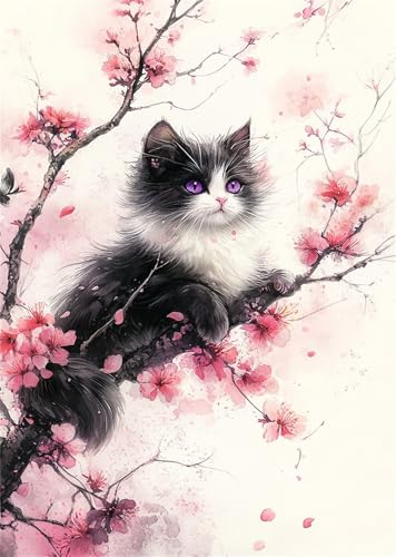 Puzzle 200 Teile Erwachsene Rosa Blumenkatze 35 x 25 cm Puzzles für Erwachsene Pädagogisches Spiel Herausforderung Spielzeug Impossible Puzzle 200 Teile Puzzles Puzzle 200 Teile Erwachsene Rosa Blumenkatze 35 x 25 cm Puzzles für Erwachsene Pädagogisches Spiel Herausforderung Spielzeug Impossible Puzzle 200 Teile Puzzles von QiHon