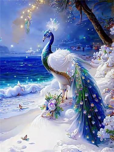 Puzzle 200 Teile Tier Pfau Strand, Puzzle Erwachsene 35 x 25 cm, Herausforderndes Rätsel, Puzzlespiele für Die Ganze Familie, Klassische Puzzles für Erwachsene 200 Teile Puzzle 200 Teile Tier Pfau Strand, Puzzle Erwachsene 35 x 25 cm, Herausforderndes Rätsel, Puzzlespiele für Die Ganze Familie, Klassische Puzzles für Erwachsene 200 Teile von QiHon