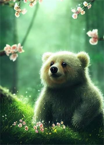 Puzzle 2000 Teile Blume Bär Tier, Puzzle Erwachsene 100 x 70 cm, Herausforderndes Rätsel, Puzzlespiele für Die Ganze Familie, Klassische Puzzles für Erwachsene 2000 Teile Puzzle 2000 Teile Blume Bär Tier, Puzzle Erwachsene 100 x 70 cm, Herausforderndes Rätsel, Puzzlespiele für Die Ganze Familie, Klassische Puzzles für Erwachsene 2000 Teile von QiHon