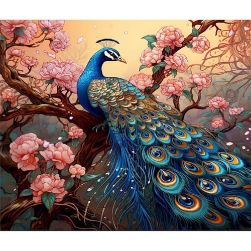 Puzzle 2000 Teile Blume Pfau Tier, Puzzle Erwachsene 100 x 70 cm, Herausforderndes Rätsel, Puzzlespiele für Die Ganze Familie, Klassische Puzzles für Erwachsene 2000 Teile Puzzle 2000 Teile Blume Pfau Tier, Puzzle Erwachsene 100 x 70 cm, Herausforderndes Rätsel, Puzzlespiele für Die Ganze Familie, Klassische Puzzles für Erwachsene 2000 Teile von QiHon