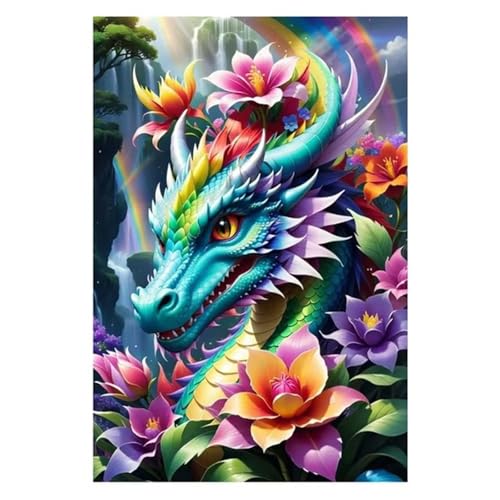 Puzzle 2000 Teile Blume Tier Drache, Puzzle Erwachsene 100 x 70 cm, Herausforderndes Rätsel, Puzzlespiele für Die Ganze Familie, Klassische Puzzles für Erwachsene 2000 Teile Puzzle 2000 Teile Blume Tier Drache, Puzzle Erwachsene 100 x 70 cm, Herausforderndes Rätsel, Puzzlespiele für Die Ganze Familie, Klassische Puzzles für Erwachsene 2000 Teile von QiHon