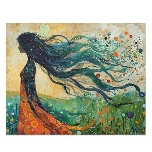 Puzzle 2000 Teile Erwachsene Schönes Mädchen 100 x 70 cm Puzzles für Erwachsene Pädagogisches Spiel Herausforderung Spielzeug Impossible Puzzle 2000 Teile Puzzles von QiHon