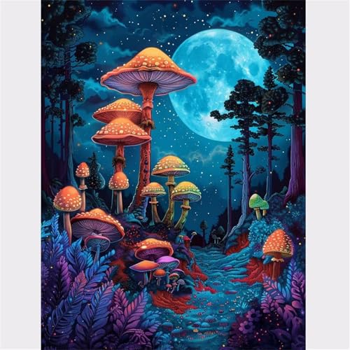 Puzzle 2000 Teile Mondpilz, Puzzle Erwachsene 100 x 70 cm, Herausforderndes Rätsel, Puzzlespiele für Die Ganze Familie, Klassische Puzzles für Erwachsene 2000 Teile Puzzle 2000 Teile Mondpilz, Puzzle Erwachsene 100 x 70 cm, Herausforderndes Rätsel, Puzzlespiele für Die Ganze Familie, Klassische Puzzles für Erwachsene 2000 Teile von QiHon