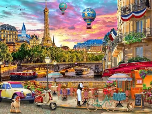 Puzzle 2000 Teile Stadtballon, Puzzle Erwachsene 100 x 70 cm, Herausforderndes Rätsel, Puzzlespiele für Die Ganze Familie, Klassische Puzzles für Erwachsene 2000 Teile Puzzle 2000 Teile Stadtballon, Puzzle Erwachsene 100 x 70 cm, Herausforderndes Rätsel, Puzzlespiele für Die Ganze Familie, Klassische Puzzles für Erwachsene 2000 Teile von QiHon