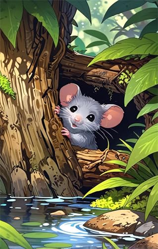 Puzzle 300 Teile Baumhamster 38 x 26 cm Puzzles für Erwachsene Herausforderndes Rätsel Lernspiel für Die Ganze Familie Geschenke für Frauen Männer 300 Teile Puzzle von QiHon