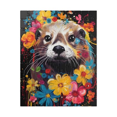 Puzzle 300 Teile Blumenotter 38 x 26 cm Puzzles für Erwachsene Herausforderndes Rätsel Lernspiel für Die Ganze Familie Geschenke für Frauen Männer 300 Teile Puzzle Puzzle 300 Teile Blumenotter 38 x 26 cm Puzzles für Erwachsene Herausforderndes Rätsel Lernspiel für Die Ganze Familie Geschenke für Frauen Männer 300 Teile Puzzle von QiHon