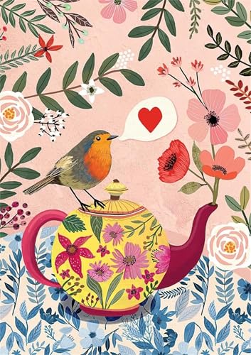 Puzzle 300 Teile Erwachsene Blumen Vögel 40 x 28 cm Puzzles für Erwachsene Pädagogisches Spiel Herausforderung Spielzeug Impossible Puzzle 300 Teile Puzzles von QiHon