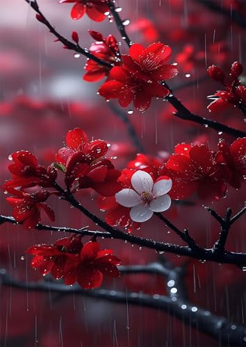 Puzzle 300 Teile Erwachsene Rote Pflaumenblüten 40 x 28 cm Puzzles für Erwachsene Pädagogisches Spiel Herausforderung Spielzeug Impossible Puzzle 300 Teile Puzzles Puzzle 300 Teile Erwachsene Rote Pflaumenblüten 40 x 28 cm Puzzles für Erwachsene Pädagogisches Spiel Herausforderung Spielzeug Impossible Puzzle 300 Teile Puzzles von QiHon