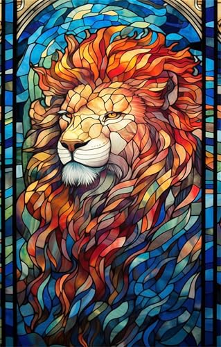 Puzzle 300 Teile Erwachsene Tier Löwe 40 x 28 cm Puzzles für Erwachsene Pädagogisches Spiel Herausforderung Spielzeug Impossible Puzzle 300 Teile Puzzles von QiHon