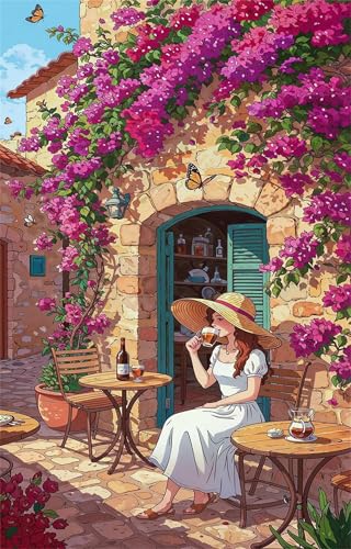 Puzzle 300 Teile Erwachsene Zeichentrickfilme 40 x 28 cm Puzzles für Erwachsene Pädagogisches Spiel Herausforderung Spielzeug Impossible Puzzle 300 Teile Puzzles von QiHon