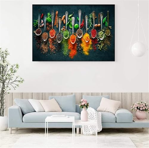 Puzzle 300 Teile Gewürze Würzmittel, Puzzle Erwachsene 40 x 28 cm, Herausforderndes Rätsel, Puzzlespiele für Die Ganze Familie, Klassische Puzzles für Erwachsene 300 Teile Puzzle 300 Teile Gewürze Würzmittel, Puzzle Erwachsene 40 x 28 cm, Herausforderndes Rätsel, Puzzlespiele für Die Ganze Familie, Klassische Puzzles für Erwachsene 300 Teile von QiHon