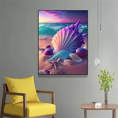 Puzzle 300 Teile Lila Muscheln Strand, Puzzle Erwachsene 38 x 26 cm, Herausforderndes Rätsel, Puzzlespiele für Die Ganze Familie, Klassische Puzzles für Erwachsene 300 Teile Puzzle 300 Teile Lila Muscheln Strand, Puzzle Erwachsene 38 x 26 cm, Herausforderndes Rätsel, Puzzlespiele für Die Ganze Familie, Klassische Puzzles für Erwachsene 300 Teile von QiHon