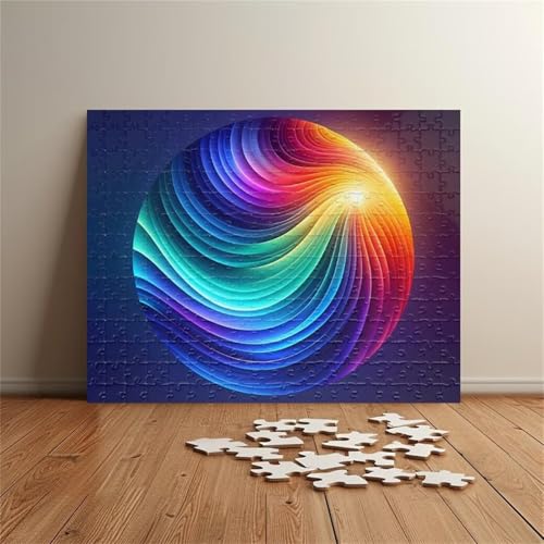 Puzzle 300 Teile Regenbogen 38 x 26 cm Puzzles für Erwachsene Herausforderndes Rätsel Lernspiel für Die Ganze Familie Geschenke für Frauen Männer 300 Teile Puzzle Puzzle 300 Teile Regenbogen 38 x 26 cm Puzzles für Erwachsene Herausforderndes Rätsel Lernspiel für Die Ganze Familie Geschenke für Frauen Männer 300 Teile Puzzle von QiHon