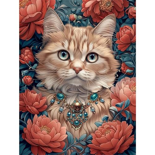 Puzzle 300 Teile Rosa Blumenkatze, Puzzle Erwachsene 38 x 26 cm, Herausforderndes Rätsel, Puzzlespiele für Die Ganze Familie, Klassische Puzzles für Erwachsene 300 Teile Puzzle 300 Teile Rosa Blumenkatze, Puzzle Erwachsene 38 x 26 cm, Herausforderndes Rätsel, Puzzlespiele für Die Ganze Familie, Klassische Puzzles für Erwachsene 300 Teile von QiHon