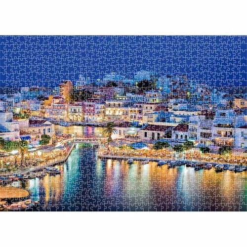 Puzzle 300 Teile Stadtsee, Puzzle Erwachsene 38 x 26 cm, Herausforderndes Rätsel, Puzzlespiele für Die Ganze Familie, Klassische Puzzles für Erwachsene 300 Teile Puzzle 300 Teile Stadtsee, Puzzle Erwachsene 38 x 26 cm, Herausforderndes Rätsel, Puzzlespiele für Die Ganze Familie, Klassische Puzzles für Erwachsene 300 Teile von QiHon