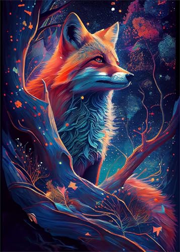 Puzzle 300 Teile Tier Baum 38 x 26 cm Puzzles für Erwachsene Herausforderndes Rätsel Lernspiel für Die Ganze Familie Geschenke für Frauen Männer 300 Teile Puzzle von QiHon