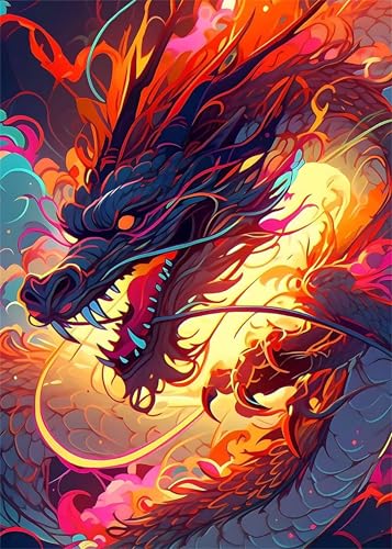 Puzzle 500 Teile Anime Drache 52 x 38 cm Puzzles für Erwachsene Herausforderndes Rätsel Lernspiel für Die Ganze Familie Geschenke für Frauen Männer 500 Teile Puzzle Puzzle 500 Teile Anime Drache 52 x 38 cm Puzzles für Erwachsene Herausforderndes Rätsel Lernspiel für Die Ganze Familie Geschenke für Frauen Männer 500 Teile Puzzle von QiHon