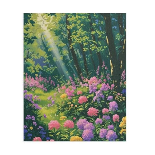 Puzzle 500 Teile Baum Blume 52 x 38 cm Puzzles für Erwachsene Herausforderndes Rätsel Lernspiel für Die Ganze Familie Geschenke für Frauen Männer 500 Teile Puzzle Puzzle 500 Teile Baum Blume 52 x 38 cm Puzzles für Erwachsene Herausforderndes Rätsel Lernspiel für Die Ganze Familie Geschenke für Frauen Männer 500 Teile Puzzle von QiHon