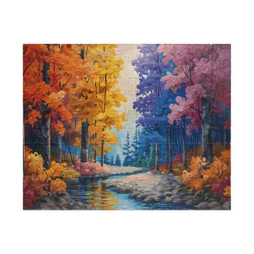 Puzzle 500 Teile Dschungelfluss 52 x 38 cm Puzzles für Erwachsene Herausforderndes Rätsel Lernspiel für Die Ganze Familie Geschenke für Frauen Männer 500 Teile Puzzle Puzzle 500 Teile Dschungelfluss 52 x 38 cm Puzzles für Erwachsene Herausforderndes Rätsel Lernspiel für Die Ganze Familie Geschenke für Frauen Männer 500 Teile Puzzle von QiHon
