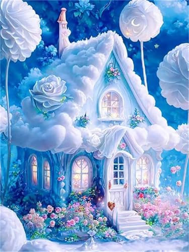 Puzzle 500 Teile Fantasie Blumenhaus, Puzzle Erwachsene 52 x 38 cm, Herausforderndes Rätsel, Puzzlespiele für Die Ganze Familie, Klassische Puzzles für Erwachsene 500 Teile Puzzle 500 Teile Fantasie Blumenhaus, Puzzle Erwachsene 52 x 38 cm, Herausforderndes Rätsel, Puzzlespiele für Die Ganze Familie, Klassische Puzzles für Erwachsene 500 Teile von QiHon
