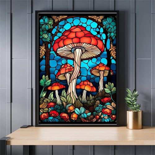 Puzzle 500 Teile Farbige Glaspilze 52 x 38 cm Puzzles für Erwachsene Herausforderndes Rätsel Lernspiel für Die Ganze Familie Geschenke für Frauen Männer 500 Teile Puzzle Puzzle 500 Teile Farbige Glaspilze 52 x 38 cm Puzzles für Erwachsene Herausforderndes Rätsel Lernspiel für Die Ganze Familie Geschenke für Frauen Männer 500 Teile Puzzle von QiHon