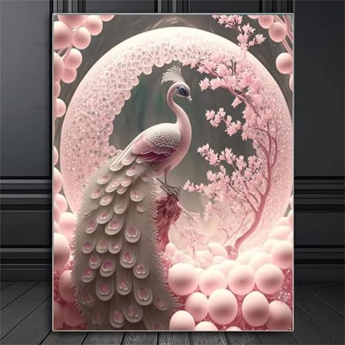 Puzzle 500 Teile Pfau Tier Rosa, Puzzle Erwachsene 52 x 38 cm, Herausforderndes Rätsel, Puzzlespiele für Die Ganze Familie, Klassische Puzzles für Erwachsene 500 Teile Puzzle 500 Teile Pfau Tier Rosa, Puzzle Erwachsene 52 x 38 cm, Herausforderndes Rätsel, Puzzlespiele für Die Ganze Familie, Klassische Puzzles für Erwachsene 500 Teile von QiHon