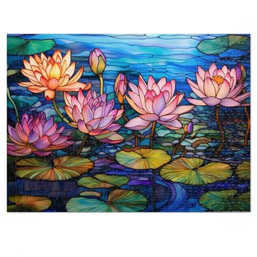 Puzzle 500 Teile Rosa Lotusblume 52 x 38 cm Puzzles für Erwachsene Herausforderndes Rätsel Lernspiel für Die Ganze Familie Geschenke für Frauen Männer 500 Teile Puzzle Puzzle 500 Teile Rosa Lotusblume 52 x 38 cm Puzzles für Erwachsene Herausforderndes Rätsel Lernspiel für Die Ganze Familie Geschenke für Frauen Männer 500 Teile Puzzle von QiHon