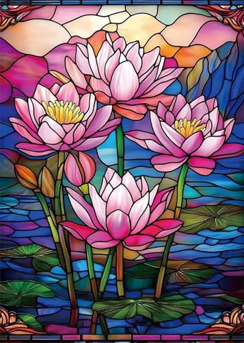 Puzzle 500 Teile Rosa Lotusblume 52 x 38 cm Puzzles für Erwachsene Herausforderndes Rätsel Lernspiel für Die Ganze Familie Geschenke für Frauen Männer 500 Teile Puzzle Puzzle 500 Teile Rosa Lotusblume 52 x 38 cm Puzzles für Erwachsene Herausforderndes Rätsel Lernspiel für Die Ganze Familie Geschenke für Frauen Männer 500 Teile Puzzle von QiHon