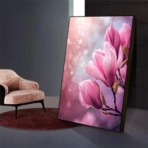 Puzzle 500 Teile Rosa Magnolienblüte, Puzzle Erwachsene 52 x 38 cm, Herausforderndes Rätsel, Puzzlespiele für Die Ganze Familie, Klassische Puzzles für Erwachsene 500 Teile Puzzle 500 Teile Rosa Magnolienblüte, Puzzle Erwachsene 52 x 38 cm, Herausforderndes Rätsel, Puzzlespiele für Die Ganze Familie, Klassische Puzzles für Erwachsene 500 Teile von QiHon