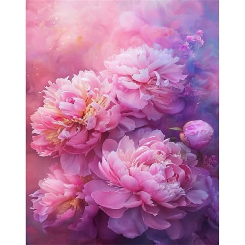 Puzzle 500 Teile Rosa Pfingstrose, Puzzle Erwachsene 52 x 38 cm, Herausforderndes Rätsel, Puzzlespiele für Die Ganze Familie, Klassische Puzzles für Erwachsene 500 Teile Puzzle 500 Teile Rosa Pfingstrose, Puzzle Erwachsene 52 x 38 cm, Herausforderndes Rätsel, Puzzlespiele für Die Ganze Familie, Klassische Puzzles für Erwachsene 500 Teile von QiHon