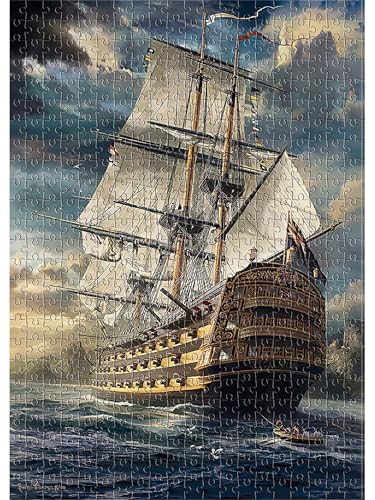 Puzzle 500 Teile Segelboot Landschaft, Puzzle Erwachsene 52 x 38 cm, Herausforderndes Rätsel, Puzzlespiele für Die Ganze Familie, Klassische Puzzles für Erwachsene 500 Teile Puzzle 500 Teile Segelboot Landschaft, Puzzle Erwachsene 52 x 38 cm, Herausforderndes Rätsel, Puzzlespiele für Die Ganze Familie, Klassische Puzzles für Erwachsene 500 Teile von QiHon