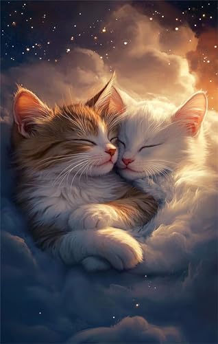 Puzzle 500 Teile Sternennacht Tier Katze 52 x 38 cm Puzzles für Erwachsene Herausforderndes Rätsel Lernspiel für Die Ganze Familie Geschenke für Frauen Männer 500 Teile Puzzle Puzzle 500 Teile Sternennacht Tier Katze 52 x 38 cm Puzzles für Erwachsene Herausforderndes Rätsel Lernspiel für Die Ganze Familie Geschenke für Frauen Männer 500 Teile Puzzle von QiHon