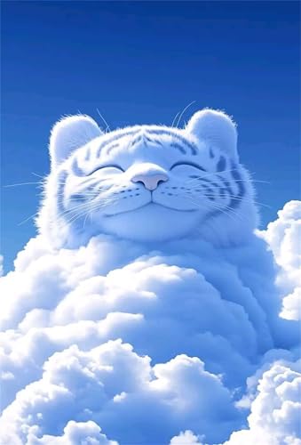 Puzzle 500 Teile Süße Tigerwolke 52 x 38 cm Puzzles für Erwachsene Herausforderndes Rätsel Lernspiel für Die Ganze Familie Geschenke für Frauen Männer 500 Teile Puzzle Puzzle 500 Teile Süße Tigerwolke 52 x 38 cm Puzzles für Erwachsene Herausforderndes Rätsel Lernspiel für Die Ganze Familie Geschenke für Frauen Männer 500 Teile Puzzle von QiHon