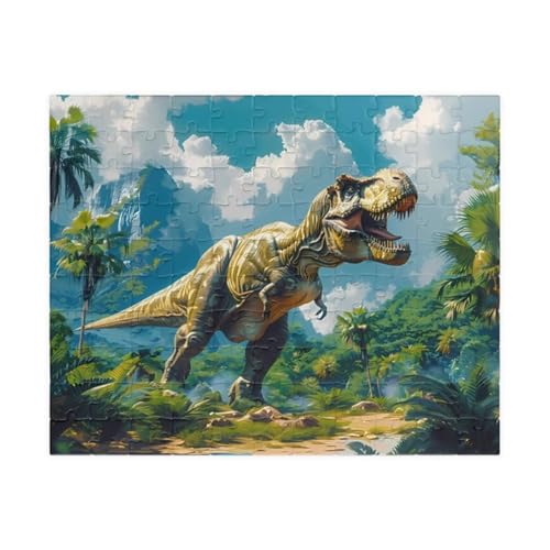 Puzzle 500 Teile Tiere Dinosaurier 52 x 38 cm Puzzles für Erwachsene Herausforderndes Rätsel Lernspiel für Die Ganze Familie Geschenke für Frauen Männer 500 Teile Puzzle von QiHon