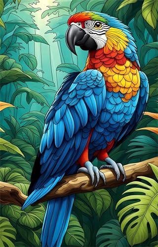Puzzle 500 Teile Tierischer Papageienbaum 52 x 38 cm Puzzles für Erwachsene Herausforderndes Rätsel Lernspiel für Die Ganze Familie Geschenke für Frauen Männer 500 Teile Puzzle Puzzle 500 Teile Tierischer Papageienbaum 52 x 38 cm Puzzles für Erwachsene Herausforderndes Rätsel Lernspiel für Die Ganze Familie Geschenke für Frauen Männer 500 Teile Puzzle von QiHon