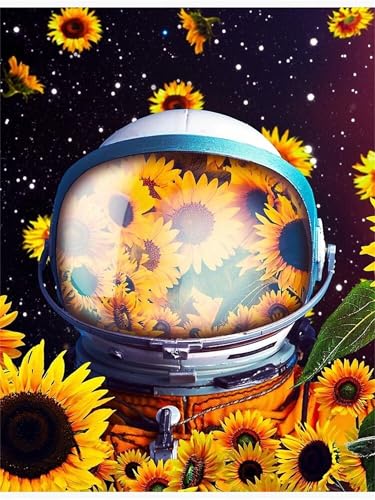 Puzzle 500 Teile Universelle Sonnenblume 52 x 38 cm Puzzles für Erwachsene Herausforderndes Rätsel Lernspiel für Die Ganze Familie Geschenke für Frauen Männer 500 Teile Puzzle von QiHon