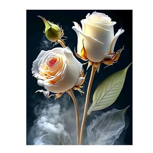 Puzzle 500 Teile Weiße Rosen, Puzzle Erwachsene 52 x 38 cm, Herausforderndes Rätsel, Puzzlespiele für Die Ganze Familie, Klassische Puzzles für Erwachsene 500 Teile Puzzle 500 Teile Weiße Rosen, Puzzle Erwachsene 52 x 38 cm, Herausforderndes Rätsel, Puzzlespiele für Die Ganze Familie, Klassische Puzzles für Erwachsene 500 Teile von QiHon