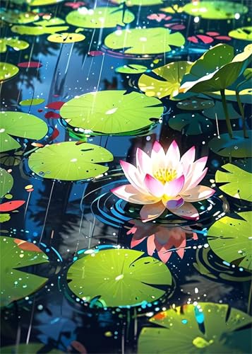 Puzzle 520 Teile Erwachsene Teich Lotus 52 x 38 cm Puzzles für Erwachsene Pädagogisches Spiel Herausforderung Spielzeug Impossible Puzzle 520 Teile Puzzles Puzzle 520 Teile Erwachsene Teich Lotus 52 x 38 cm Puzzles für Erwachsene Pädagogisches Spiel Herausforderung Spielzeug Impossible Puzzle 520 Teile Puzzles von QiHon